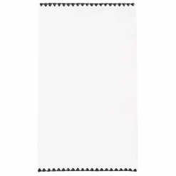 Serviette de bain en coton Issey | Blanc