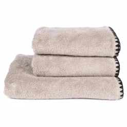 Serviette de bain en coton Issey | Lin