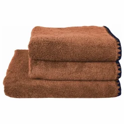 Serviette de bain en coton Issey | Mocaccino