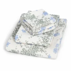 Serviette de bain Plumbago | Bleu