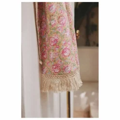 Serviette de plage Lana en coton bio | Jaune