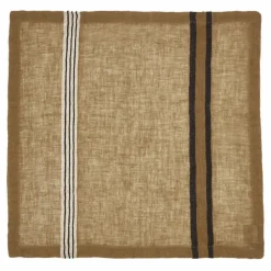 Serviette de table - Stripe | Beige