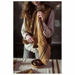 Serviette de table - Stripe | Beige