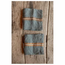 Serviette de table Kea | Gris anthracite
