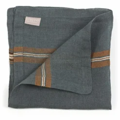 Serviette de table Kea | Gris anthracite