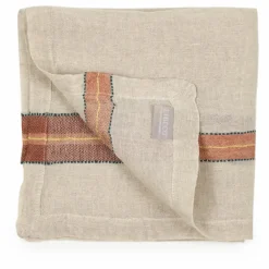 Serviette de table Stripe | Brique