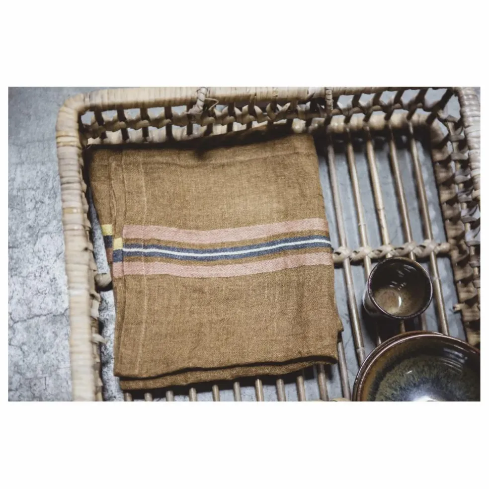 Serviette de table Virginia | Noisette