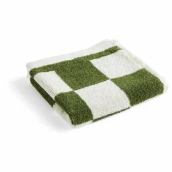 Serviette d'invité Check | Matcha