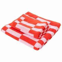 Serviette d'invité Poppy | Rouge