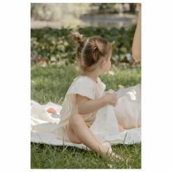 Serviettes Daisies en coton bio - Set de 3