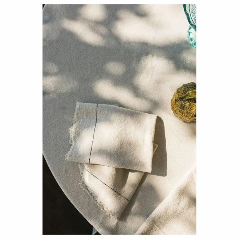 Serviettes de table - Set de 2 | Ecru