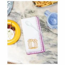 Serviettes de table brodées - Set de 4