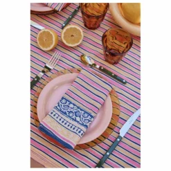 Serviettes de table Carlotta - Set de 4 | Rose fuschia