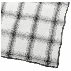 Serviettes de table Highlands en lin lavé - Set de 4 | Blanc
