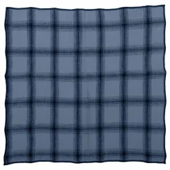 Serviettes de table Highlands en lin lavé - Set de 4 | Bleu nuit