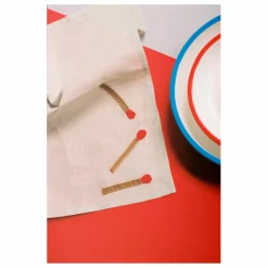 Serviettes de table Sobremesa - Set de 4 | Blanc