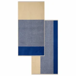 Serviettes de toilette, Lex Pott - Set de 2 | Bleu
