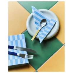 Serviettes en papier - Set de 20 | Bleu Clair