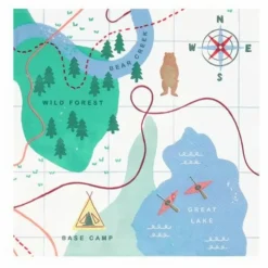 Serviettes en papier Camping Adventure