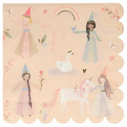 Serviettes en papier Princesse - Set de 16