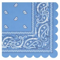 Serviettes en papier Western - Set de 16
