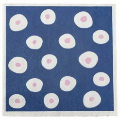 Serviettes Eviaya - Set de 20 | Bleu