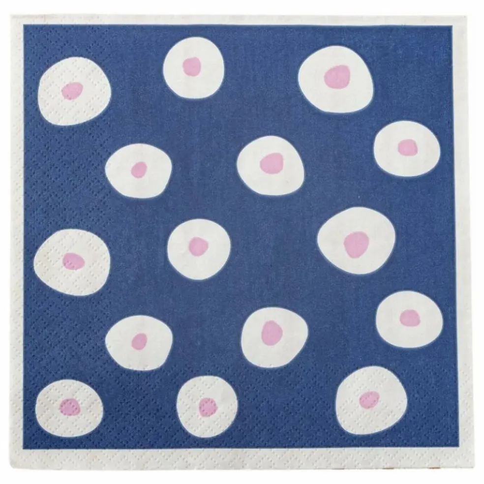Serviettes Eviaya - Set de 20 | Bleu