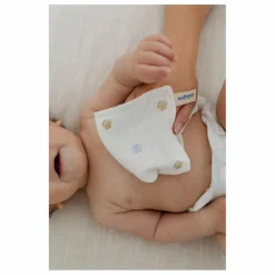 Serviettes Seaside en coton bio - Set de 3 | Seaside