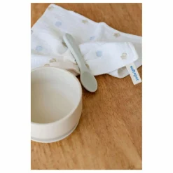 Serviettes Seaside en coton bio - Set de 3 | Seaside