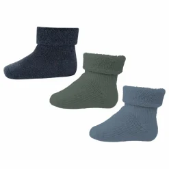 Set de 3 paires de chaussettes en laine | Bleu