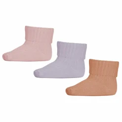 Set de 3 paires de chaussettes Rib en coton | Violet