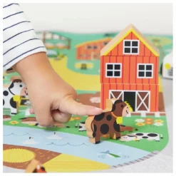 Set de cubes en bois Campagne - Cross Roads