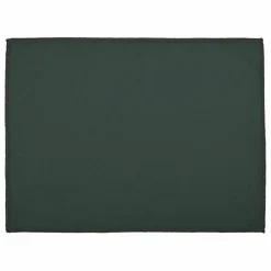 Set de table Borgo en lin enduit | Vert foncé