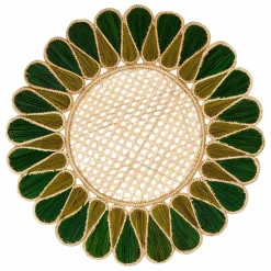 Set de table Drops | Vert