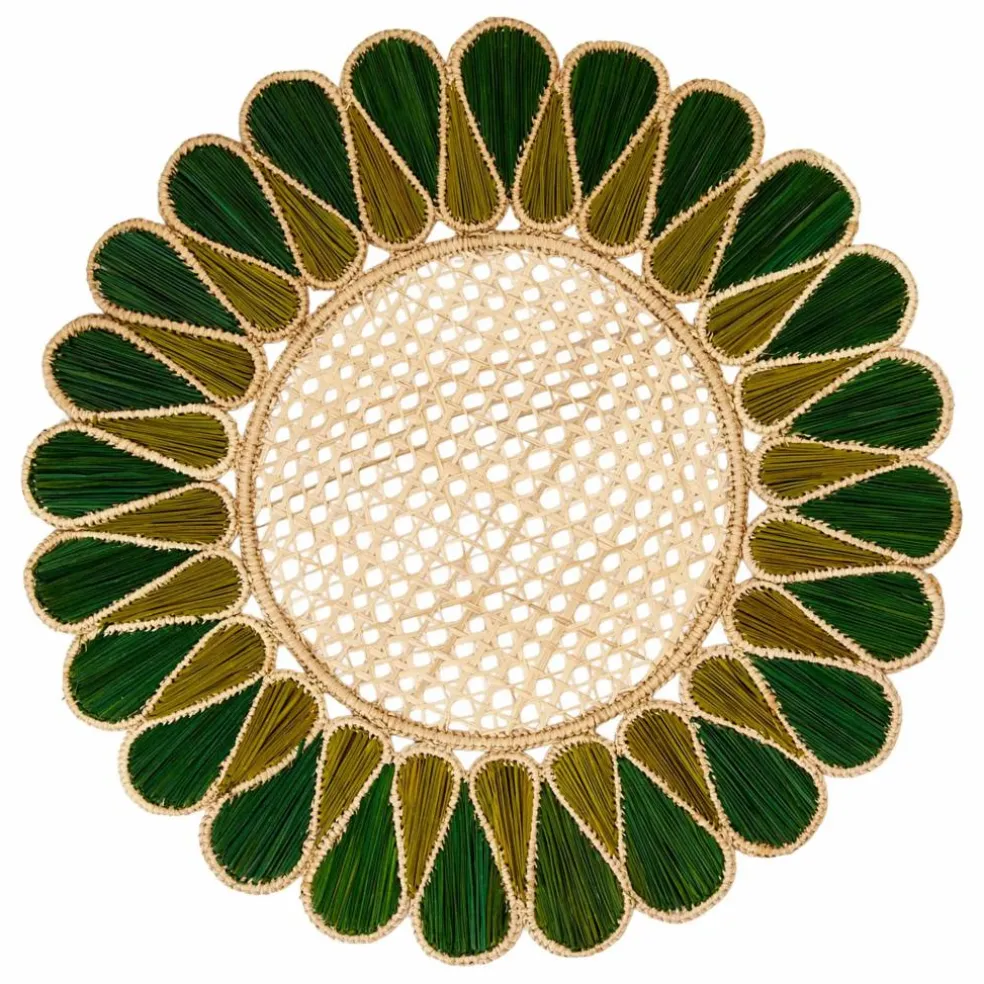 Set de table Drops | Vert