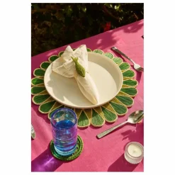 Set de table Drops | Vert