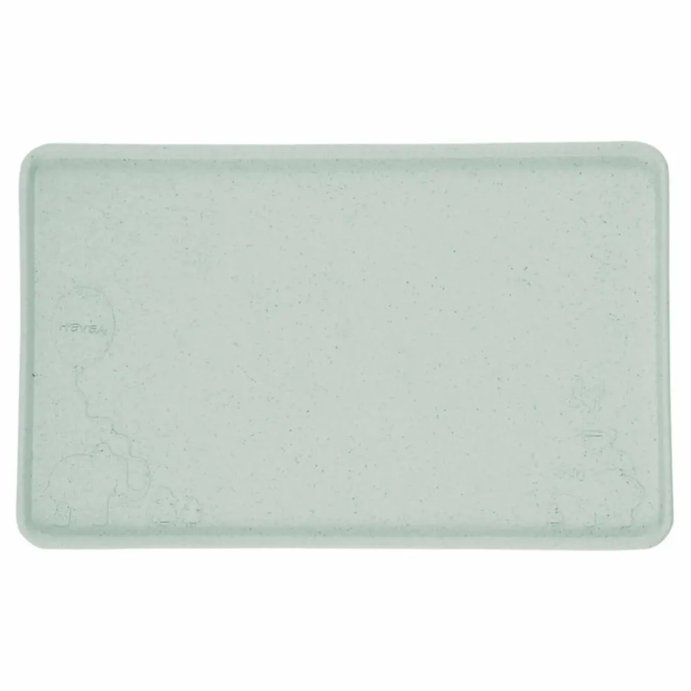 Set de table en caoutchouc naturel | Vert Menthe