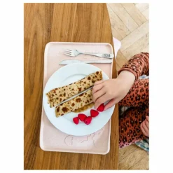 Set de table en caoutchouc naturel | Rose pêche