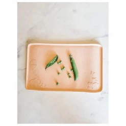 Set de table en caoutchouc naturel | Rose pêche