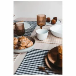 Set de table Vichy | Noir