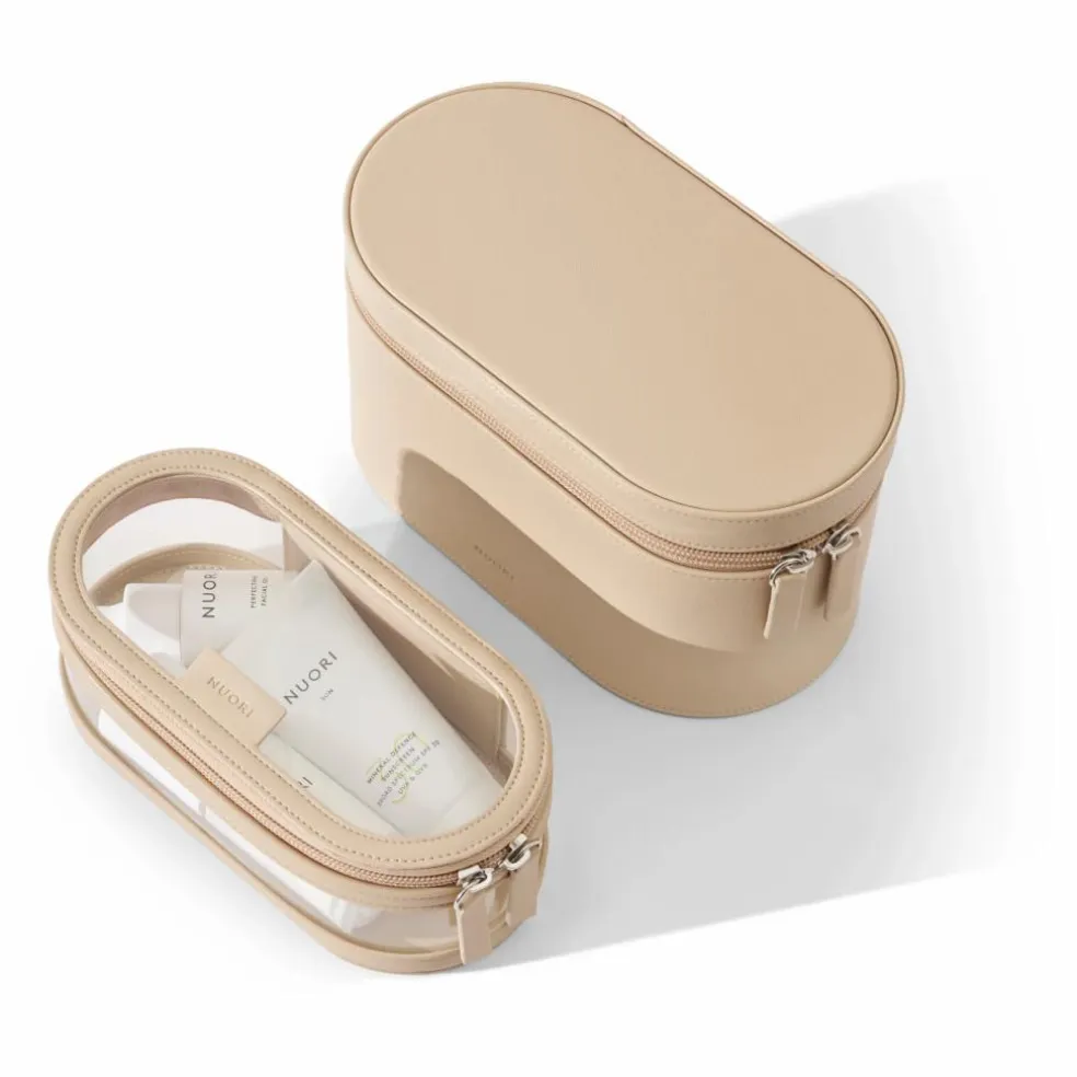 Set de trousses de toilette Getaway | Nude