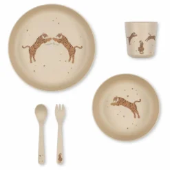 Set vaisselle en PLA Tiger | Sable