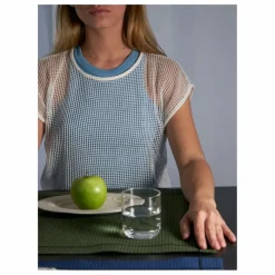 Sets de table Léonie - Set de 2 | Vert mousse