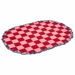 Sets de table vichy Dama Rosa - Lot de 2 | Rouge