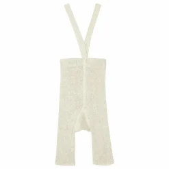 Short à Bretelles Coton Bio | Ecru