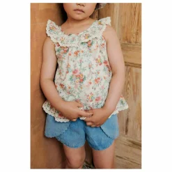 Short Asya Coton Bio | Denim