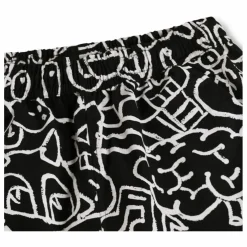 Short Avart Doodles Coton Bio | Noir