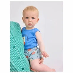 Short Bobo Denim Léger | Bleu ciel