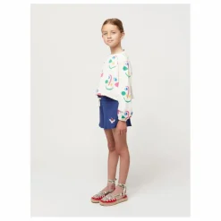 Short Coton Bio Tomate | Bleu