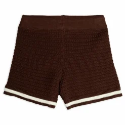 Short Crochet Coton Bio | Marron